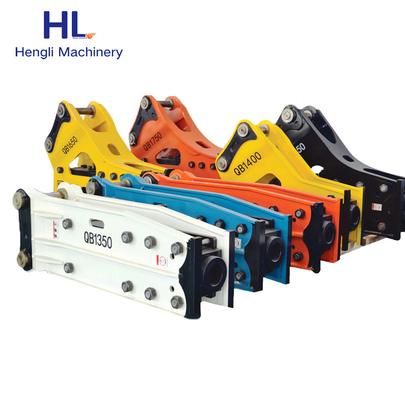 HL53 Excavators দ্রুত কাপলার হাইড্রোলিক ব্রেকার হ্যামার শিয়ার মিনি এক্সকাভেটর হাইড্রোলিক ব্রেকার দাম