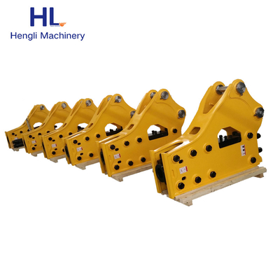 HL165 নতুন ডিজাইনের জনপ্রিয় সাইলেন্স টাইপ মেশিনারি এক্সকাভেটর পার্টস হাইড্রোলিক ব্রেকার হ্যামার সব ব্র্যান্ডের এক্সকাভেটর ব্যবহৃত