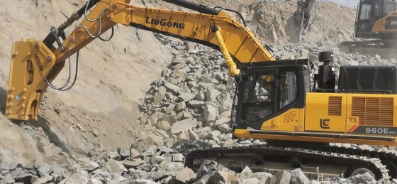 8.5 টন এক্সকাভেটর হাইড্রোলিক ব্রেকার HL68 হাইড্রোলিক রক জ্যাক হ্যামার