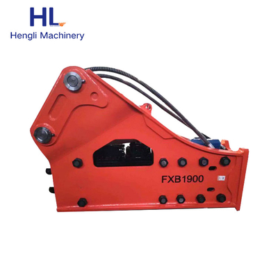 HL190 49 টন এক্সকাভেটর হাইড্রোলিক ব্রেকার রড হাইড্রোলিক হ্যামার পাইল বড়